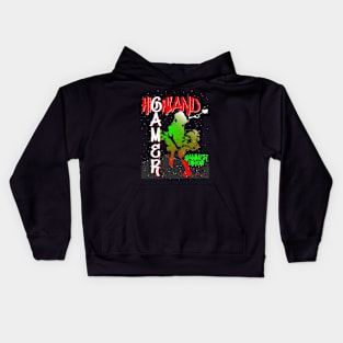 Highland Gamer Hammer Throw Kids Hoodie